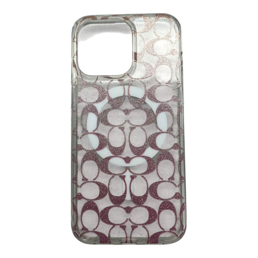 Phone Case Designer By Coach In Multi