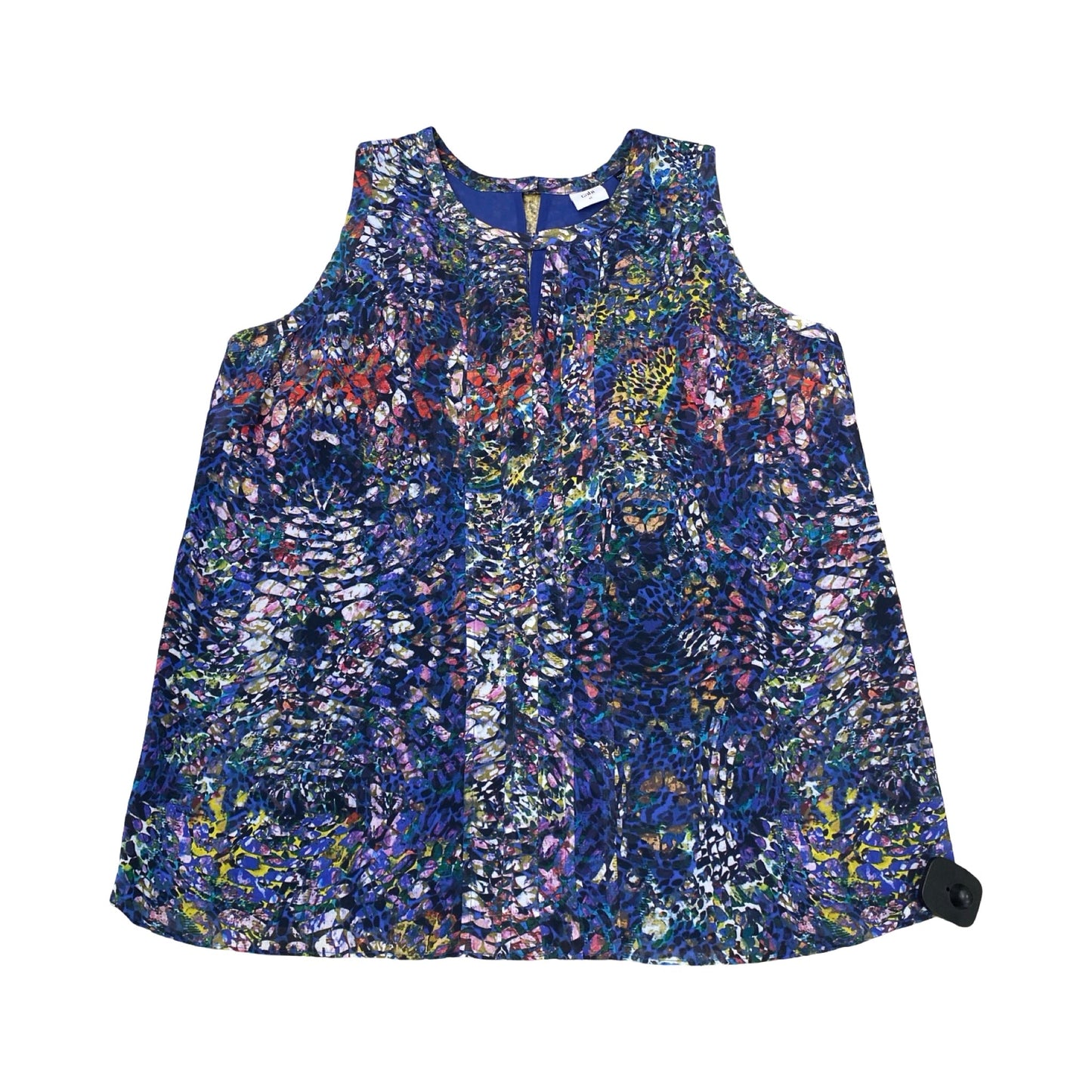 Top Sleeveless By Cabi In Multi, Size:Xl