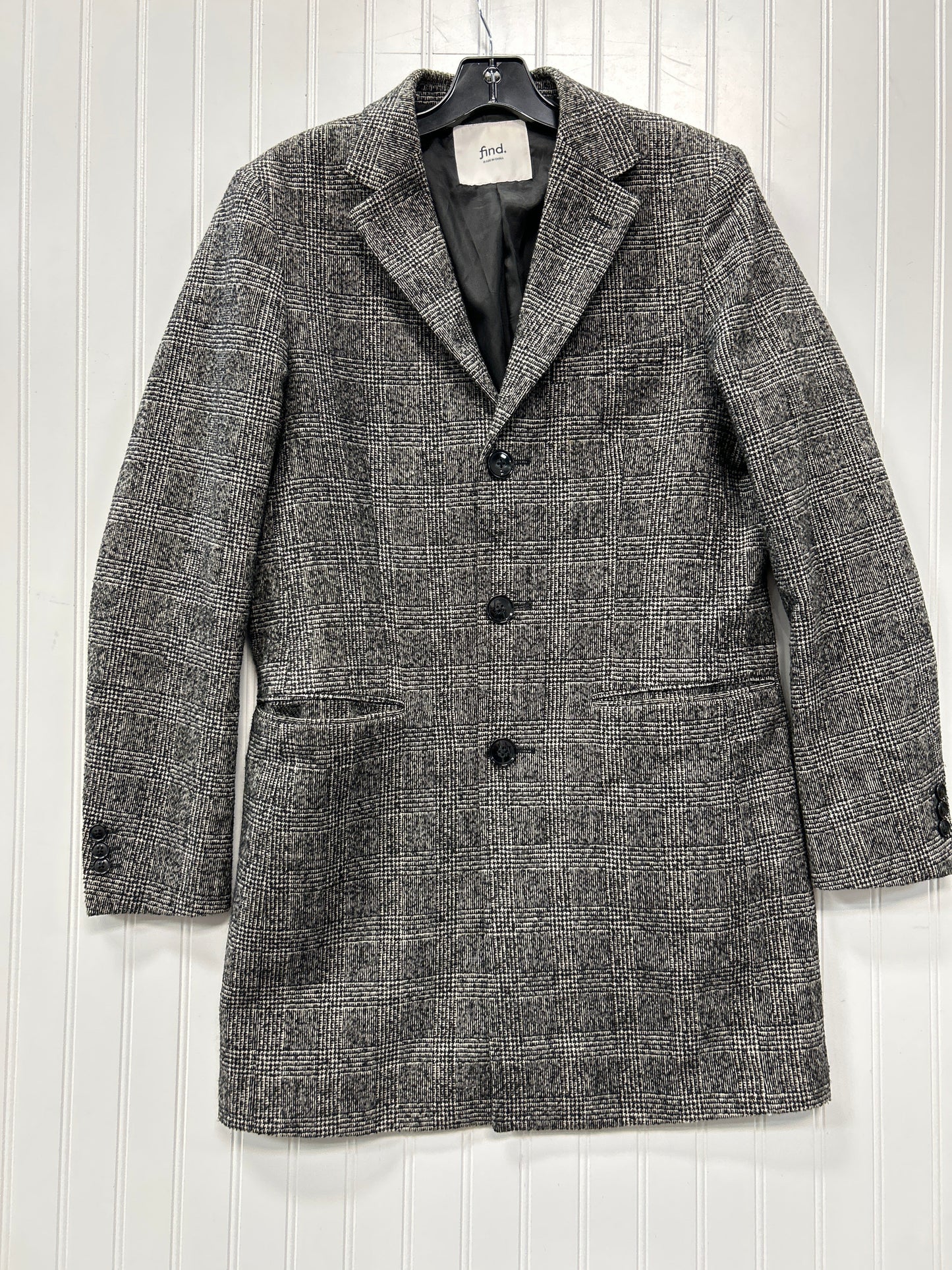 Coat Wool By Cmc In Black, Size:S