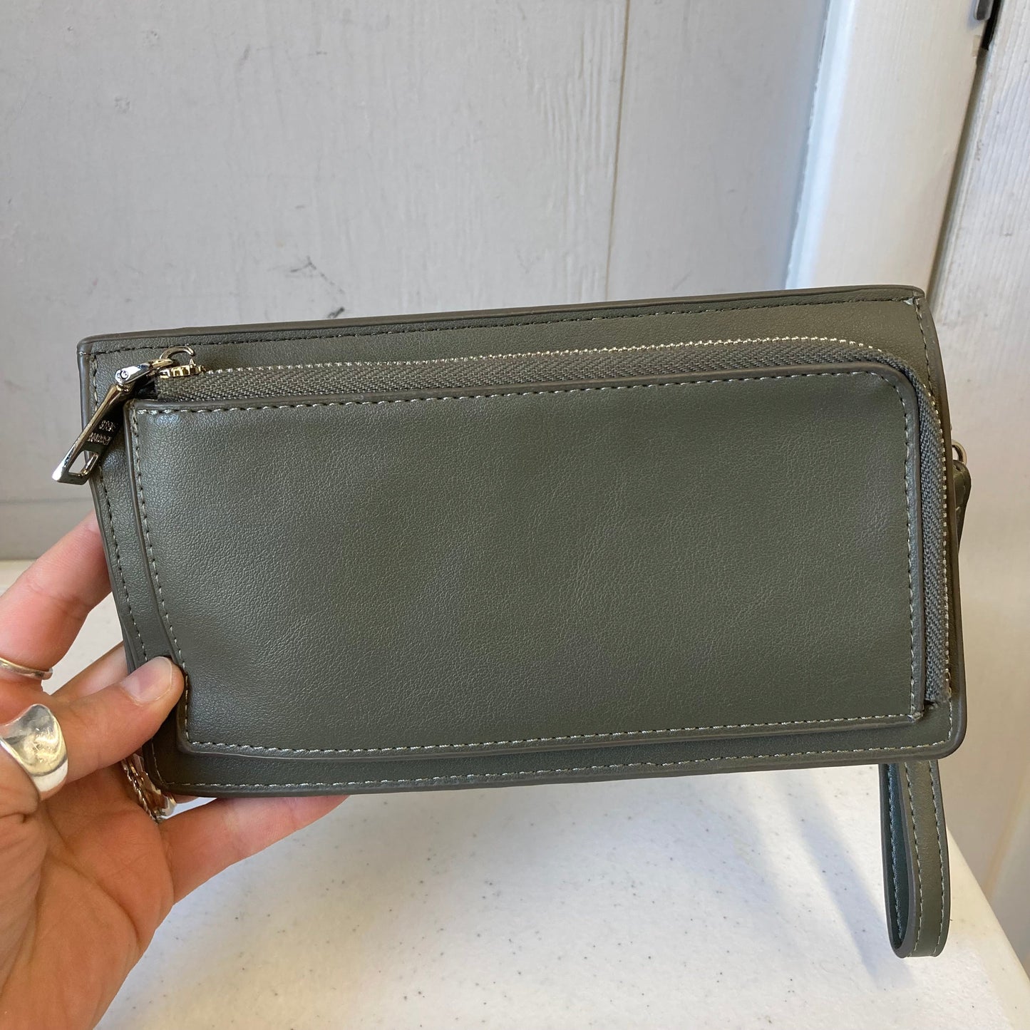 Wristlet By Steve Madden In Green, Size:Small