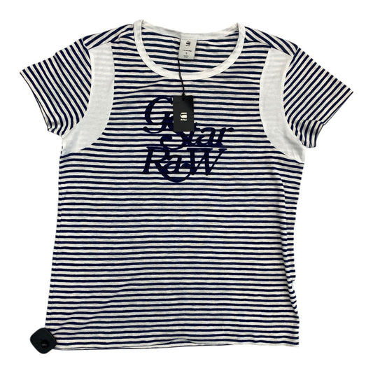 Top Ss By g star raw In Blue & White, Size:S