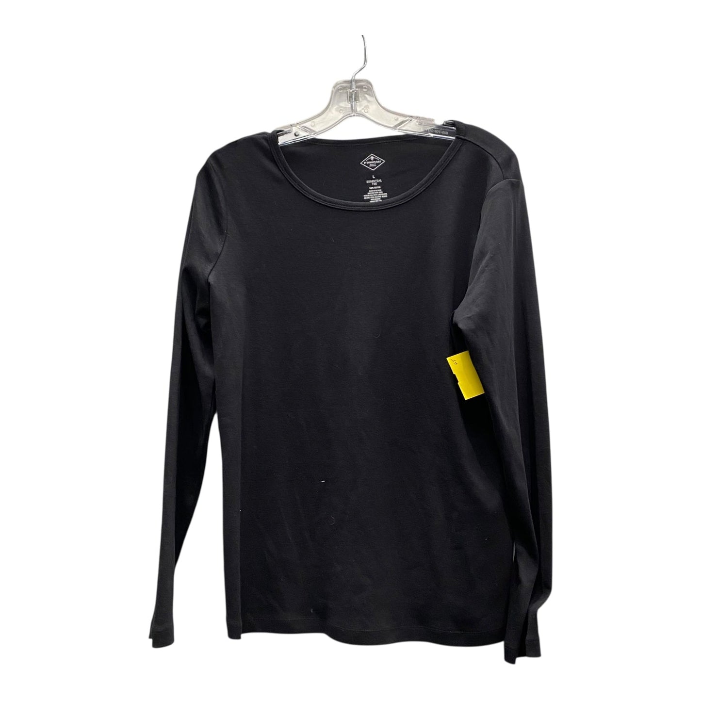 Top Ls Basic By St Johns Bay In Black, Size:L