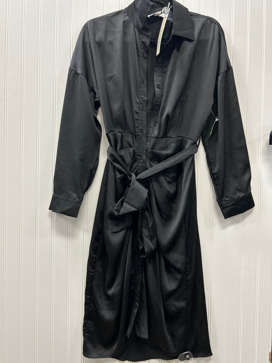 Dress Casual Midi By She + Sky In Black, Size:S NWT