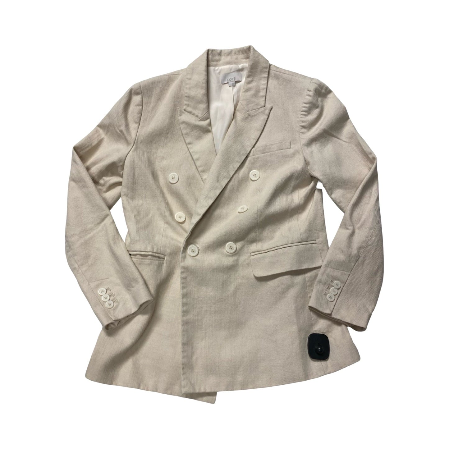 Blazer By Loft In Cream, Size:6