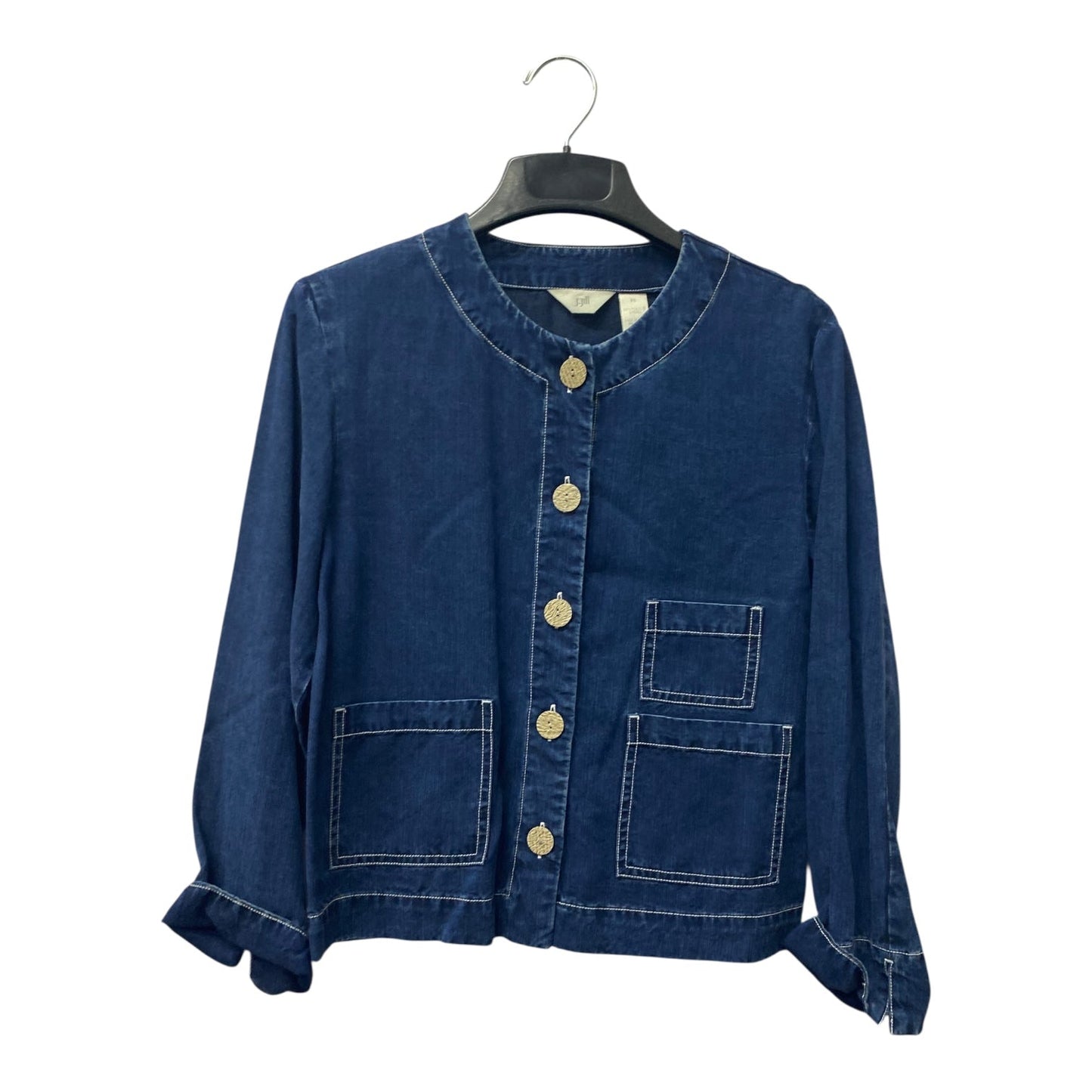 Jacket Other By J. Jill In Blue, Size:Xs