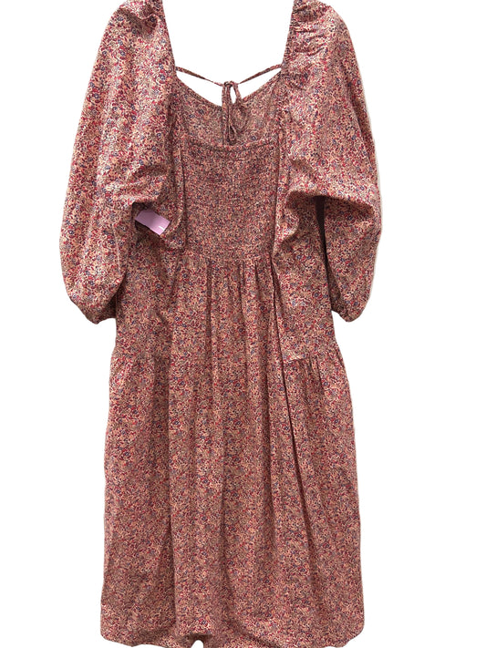Dress Casual Maxi By Universal Thread In Pink, Size:1X