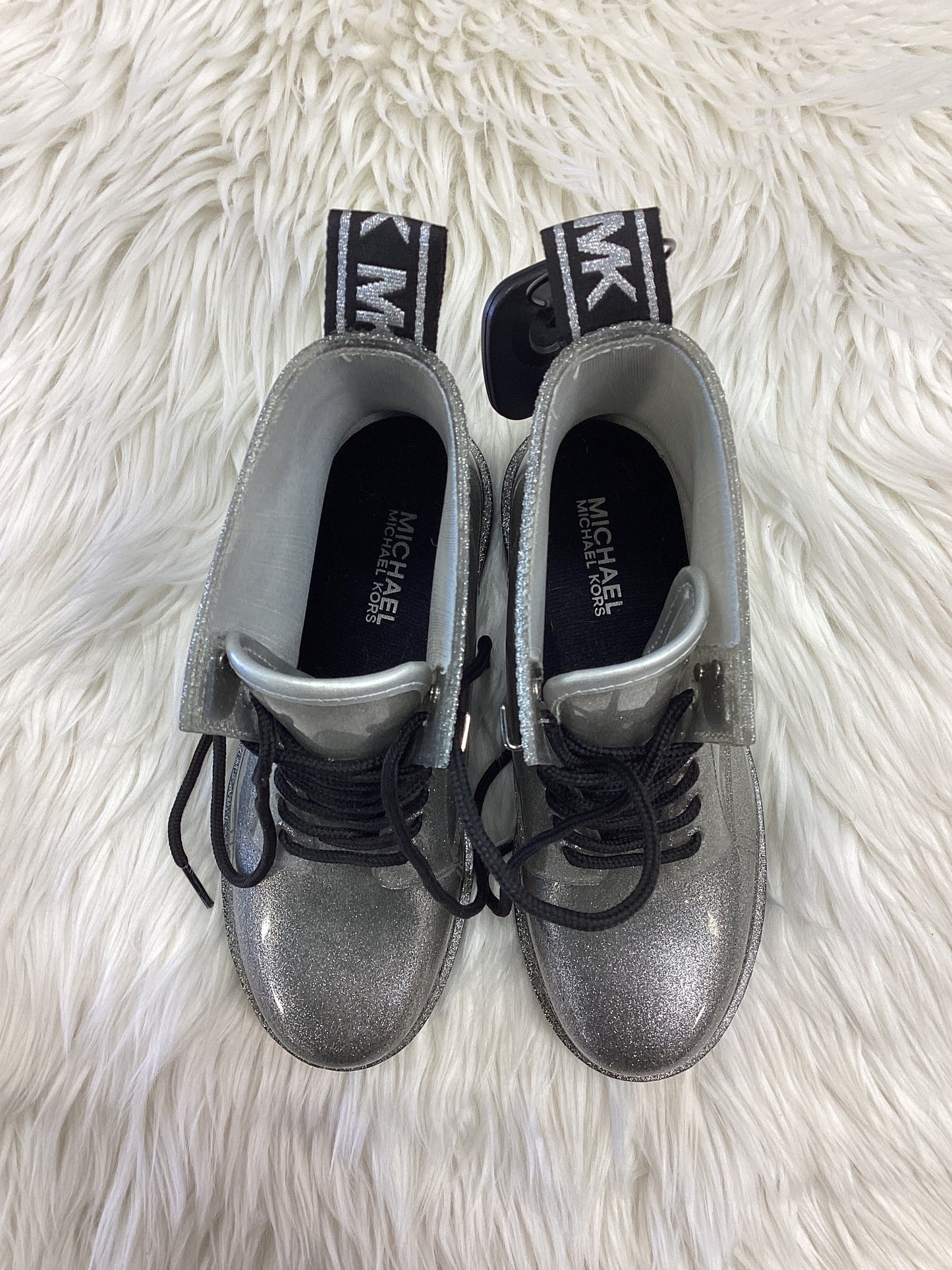 Boots Rain By Michael By Michael Kors In Grey, Size:6