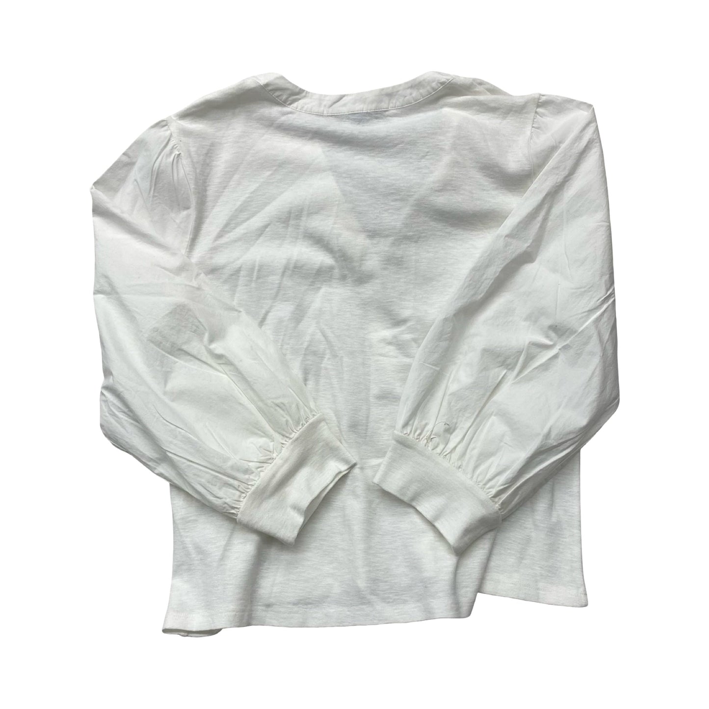 Top 3/4 Sleeve By Banana Republic In Cream, Size:Xl