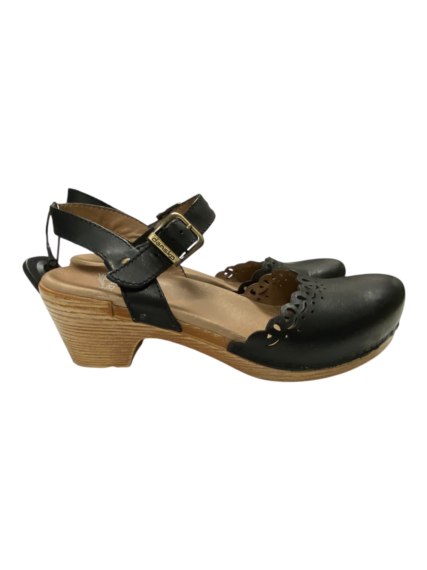 Shoes Heels Block By Dansko In Black, Size:8.5