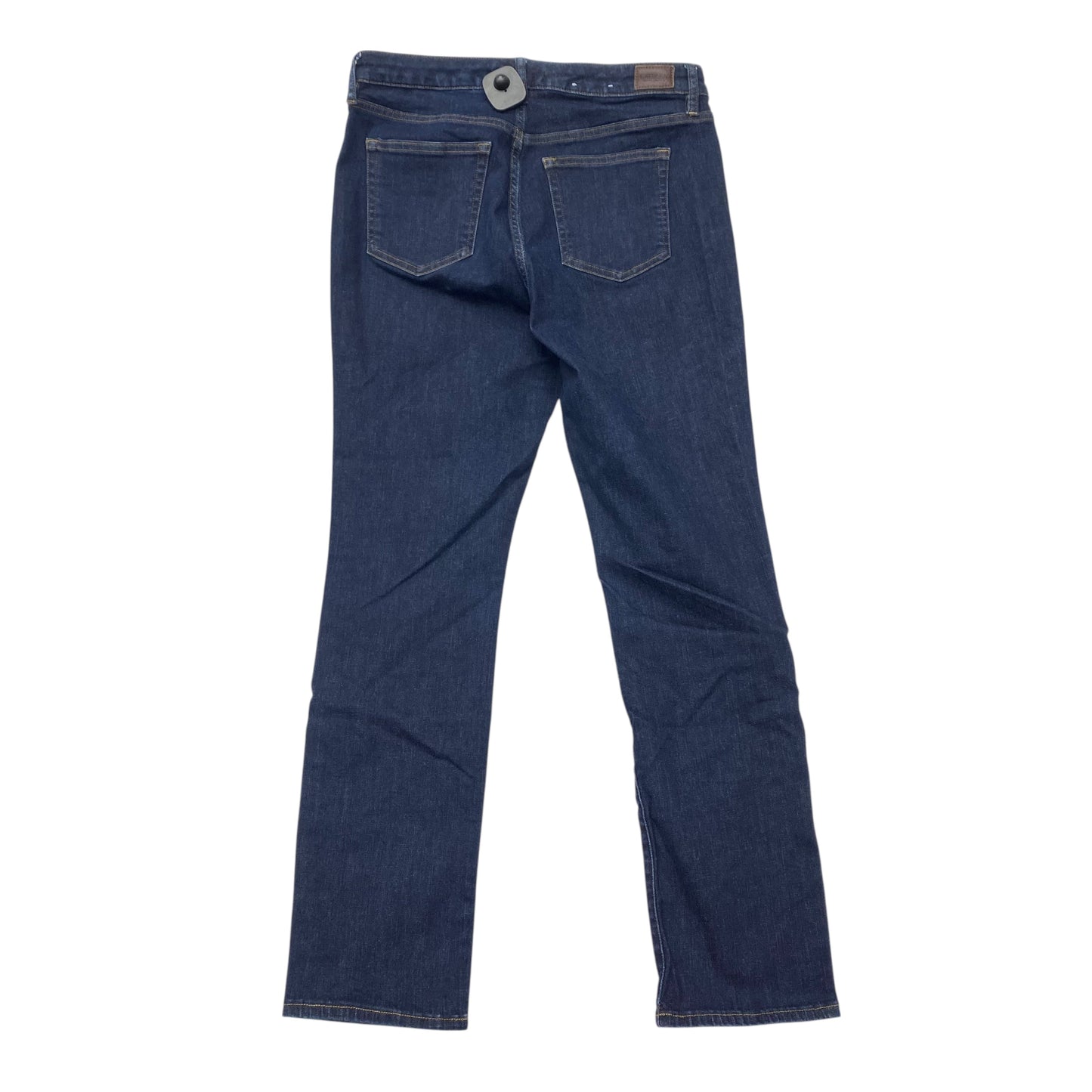 Jeans Straight By Lauren By Ralph Lauren In Blue Denim, Size:10