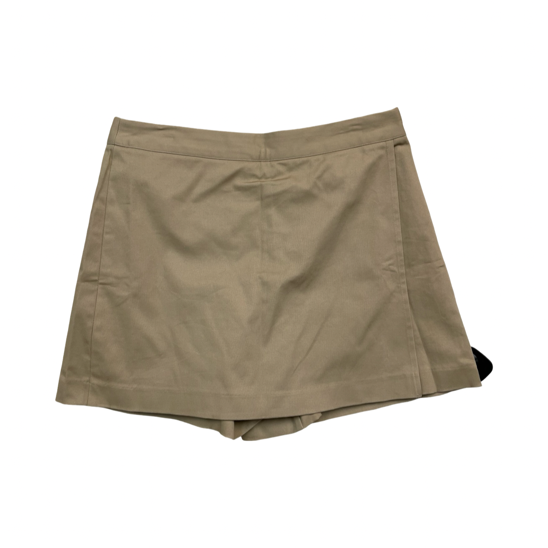 Skirt Midi By Boston Proper In Brown, Size:12