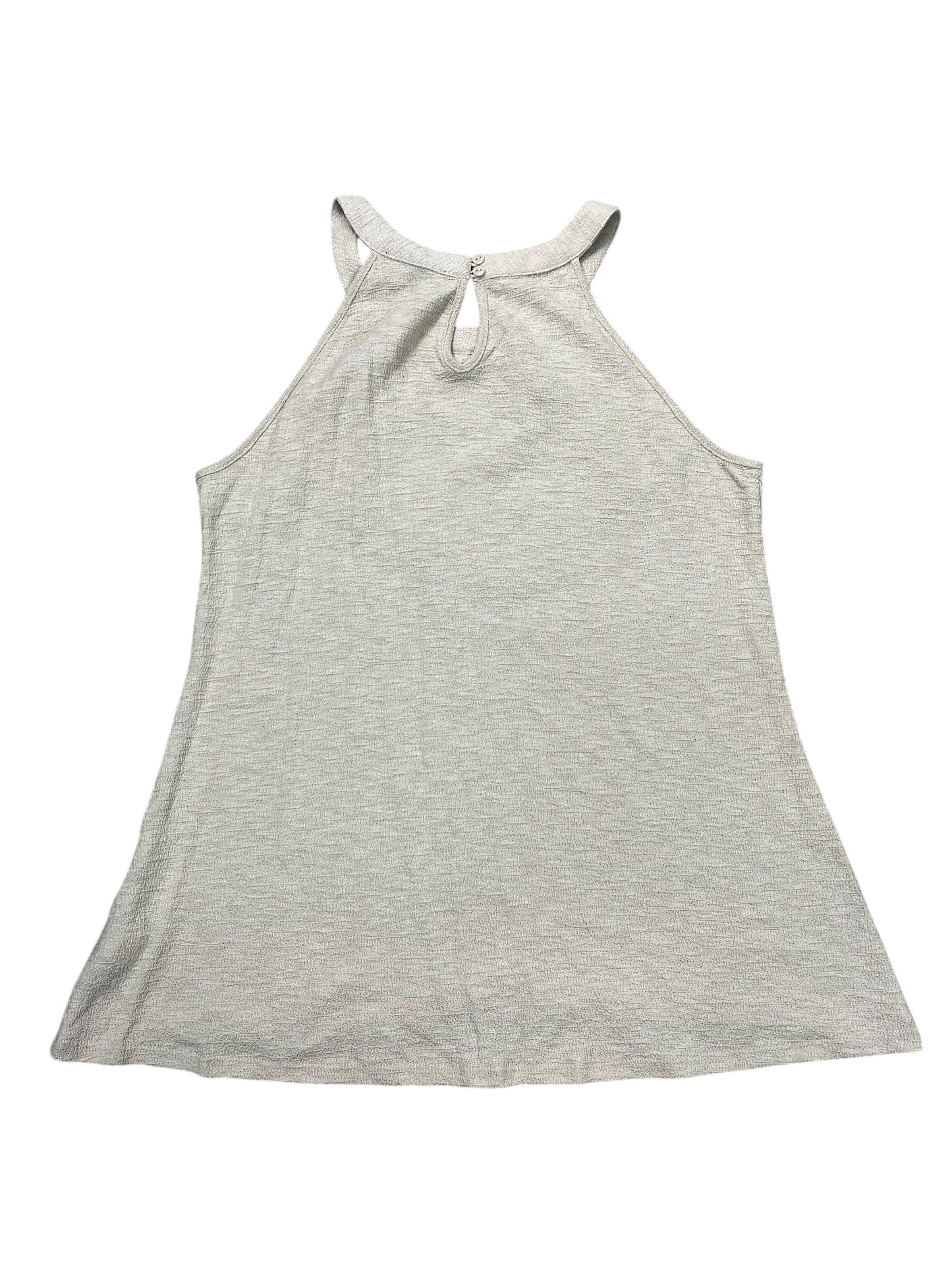 Top Sleeveless By Cable And Gauge In Beige, Size:M