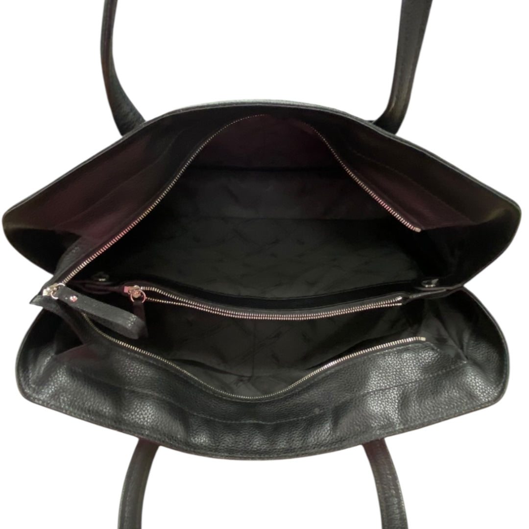 Handbag Designer By Longchamp In Black, Size:Large