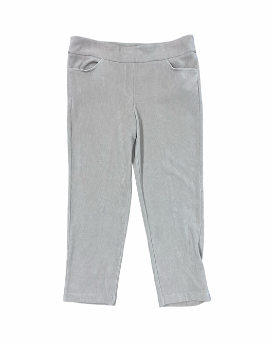 Pants Corduroy By Alfred Dunner In Tan, Size:16