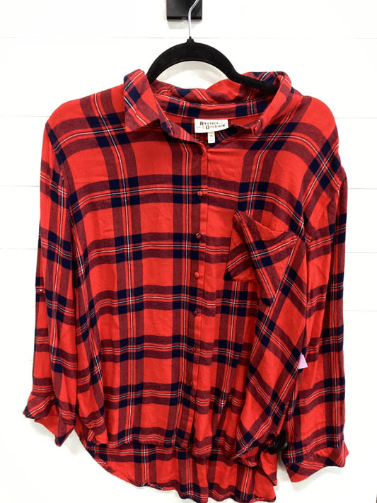 Top Ls By Clothes Mentor In Red, Size:Xl