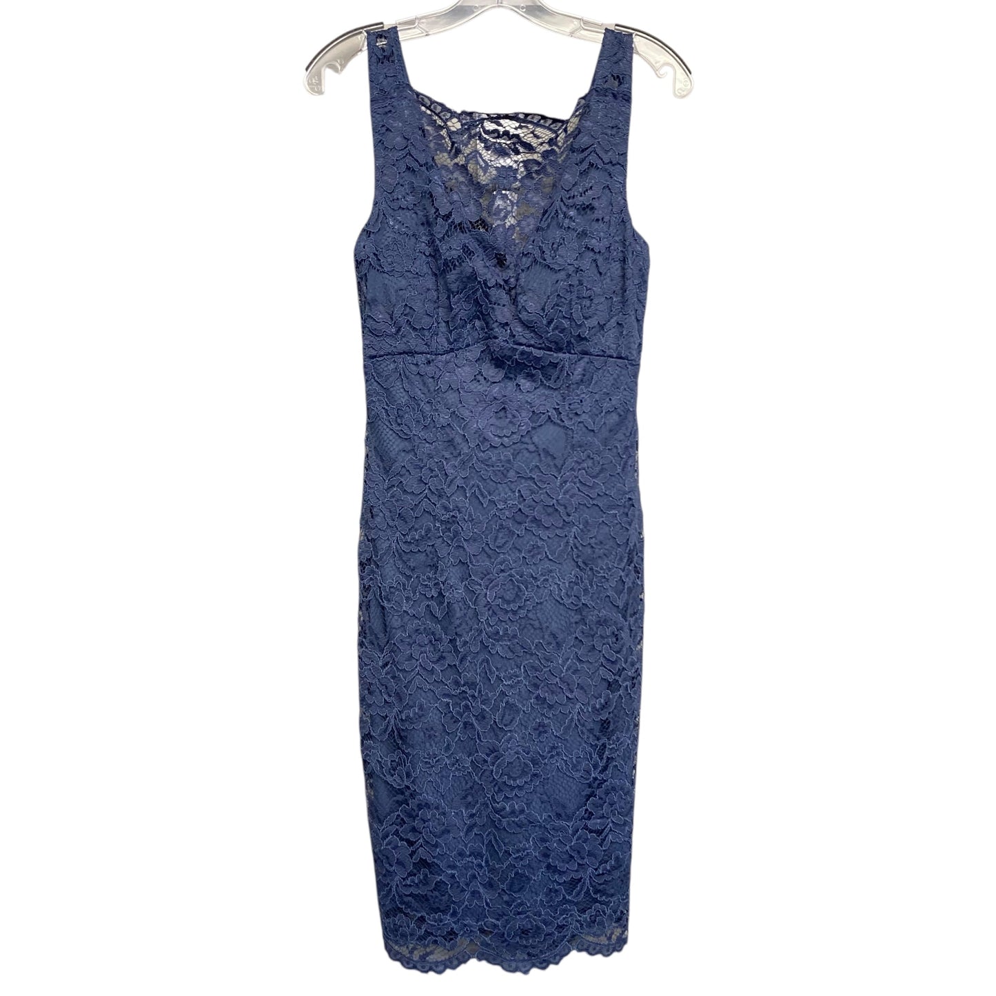 Dress Party Short By Le Château In Blue, Size:S