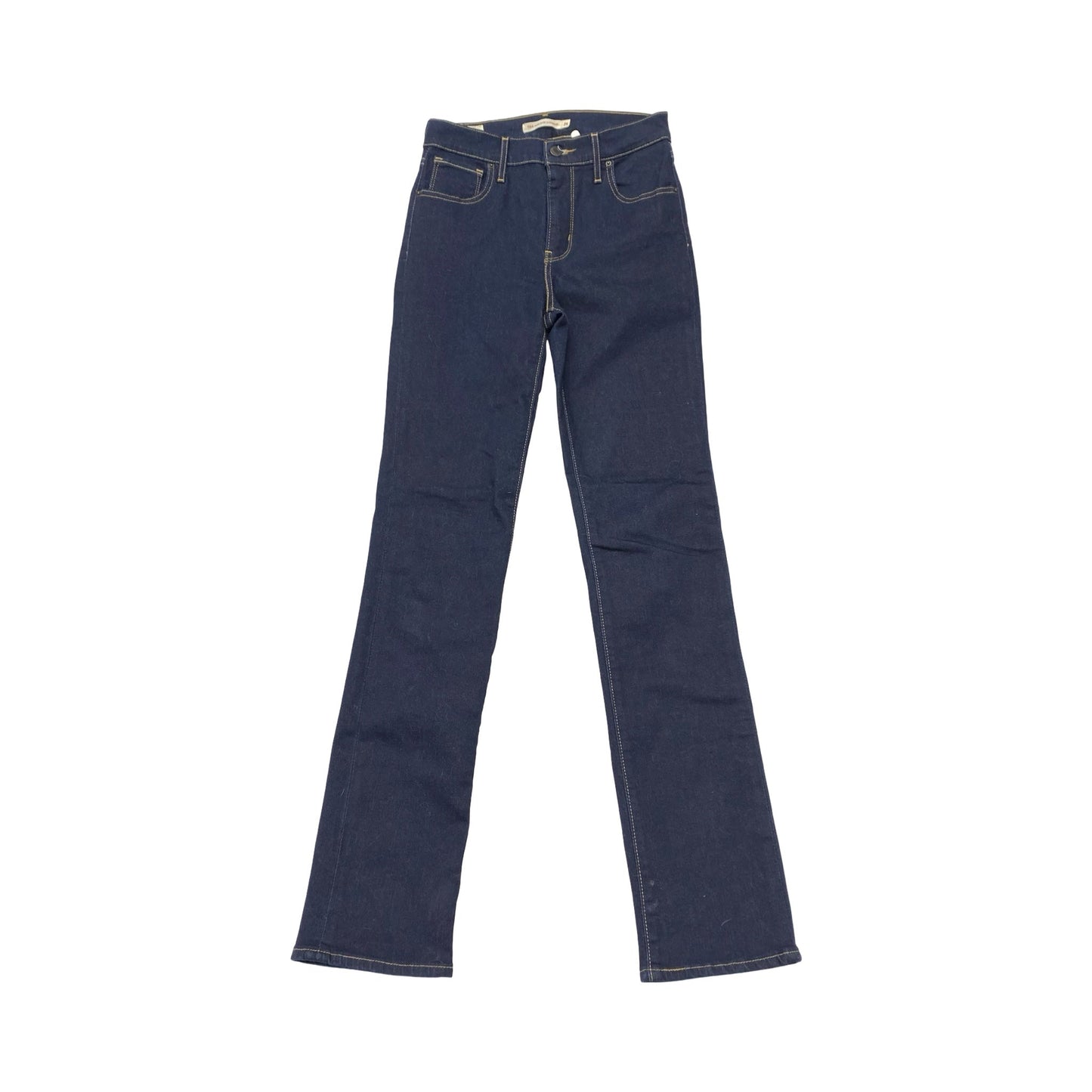 Jeans Straight By Levis In Blue, Size:2