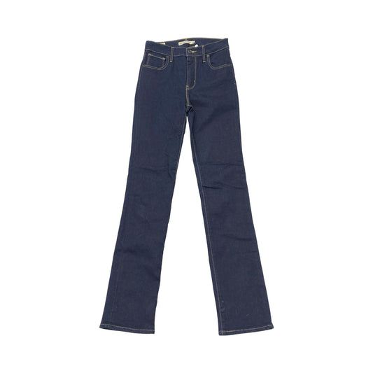 Jeans Straight By Levis In Blue, Size:2