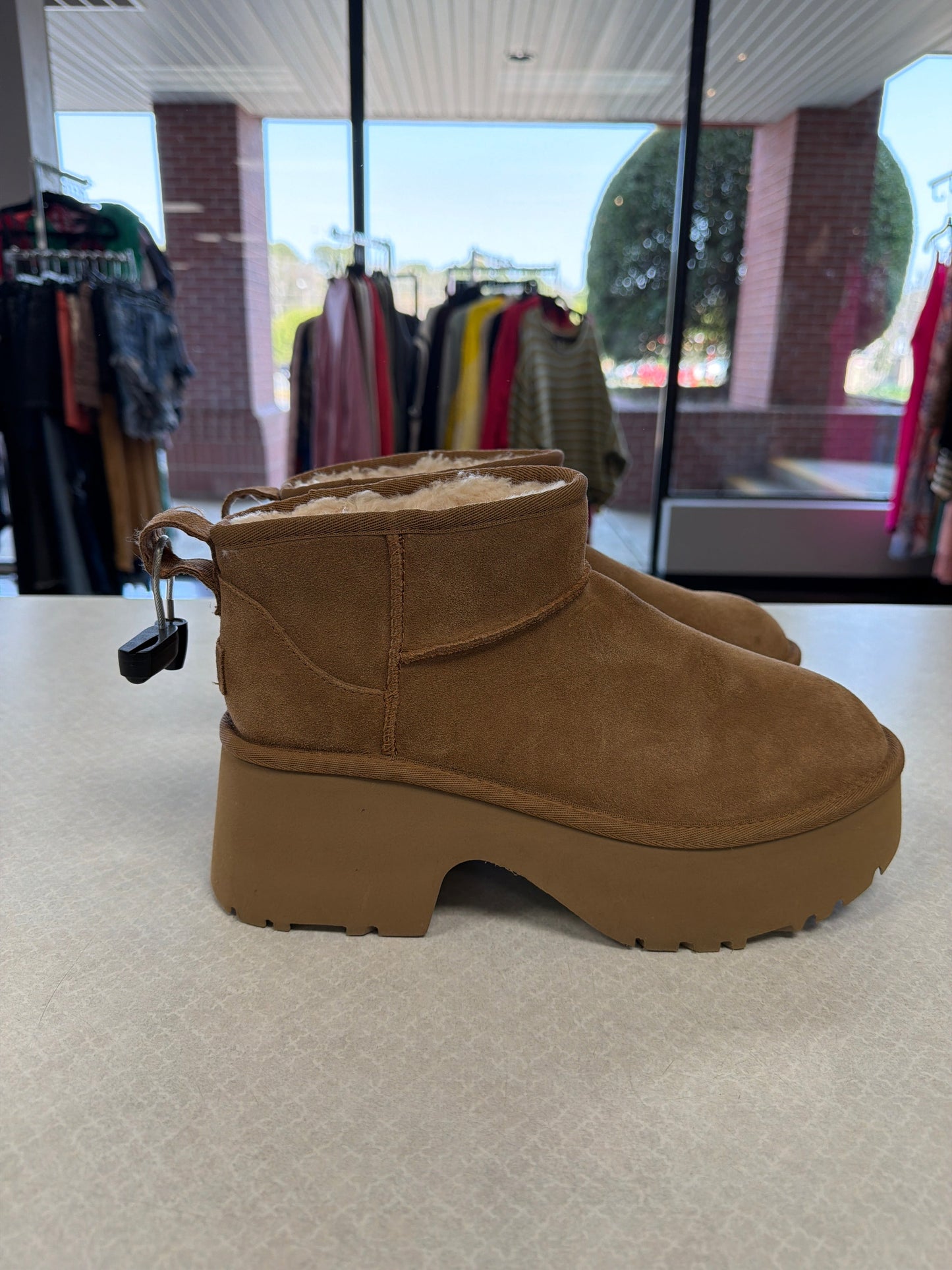 Boots Designer By Ugg In Tan, Size:10