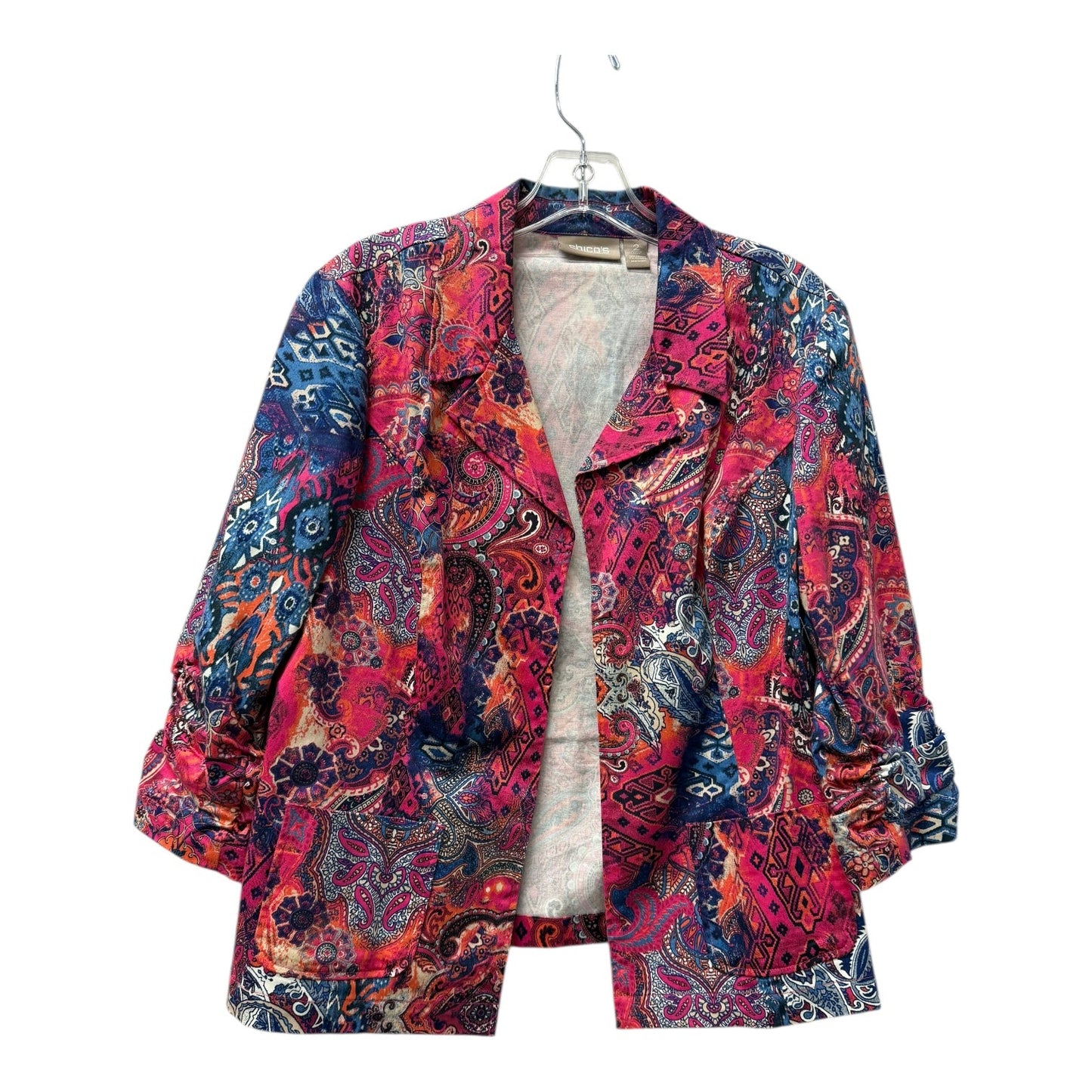 Blazer By Chicos In Multi, Size:L