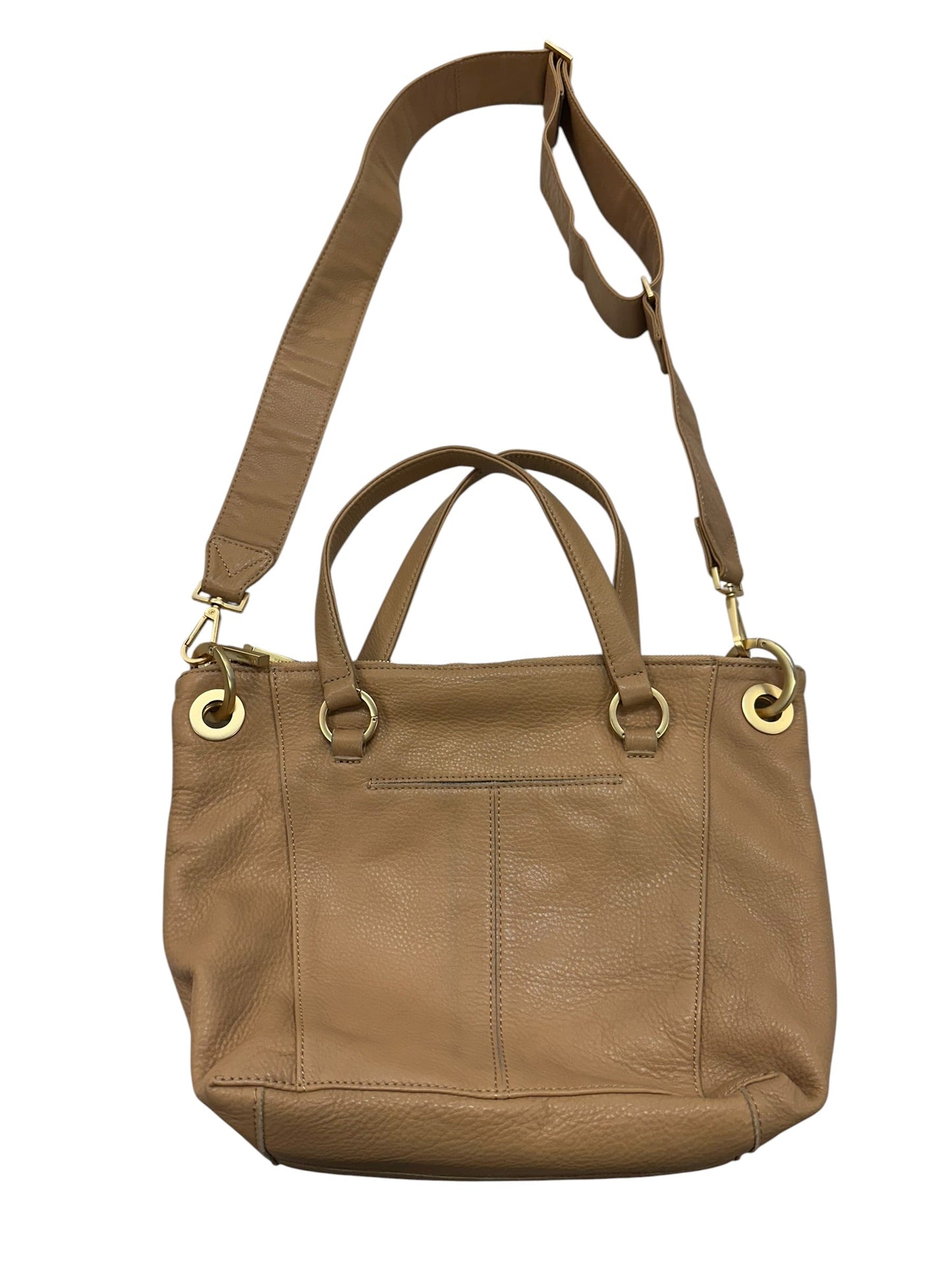 Handbag Leather By Hammitt In Tan, Size:Medium