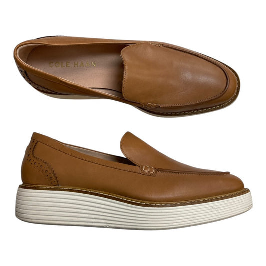 Shoes Heels Platform By Cole-Haan In Brown, Size:10