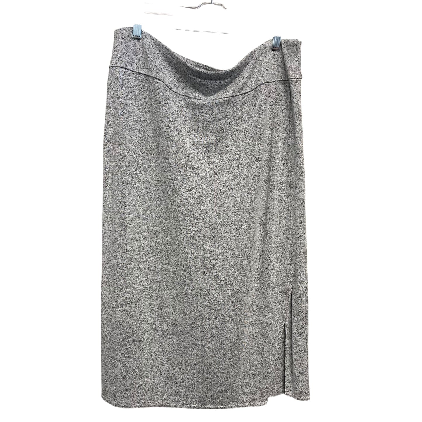 Skirt Midi By Loft In Grey, Size:12