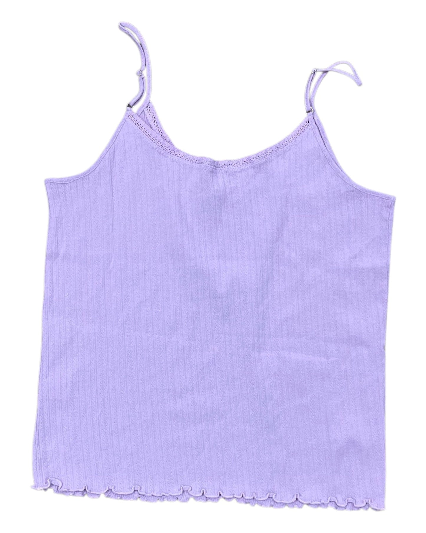 Top Cami By Sundance In Purple, Size:1X