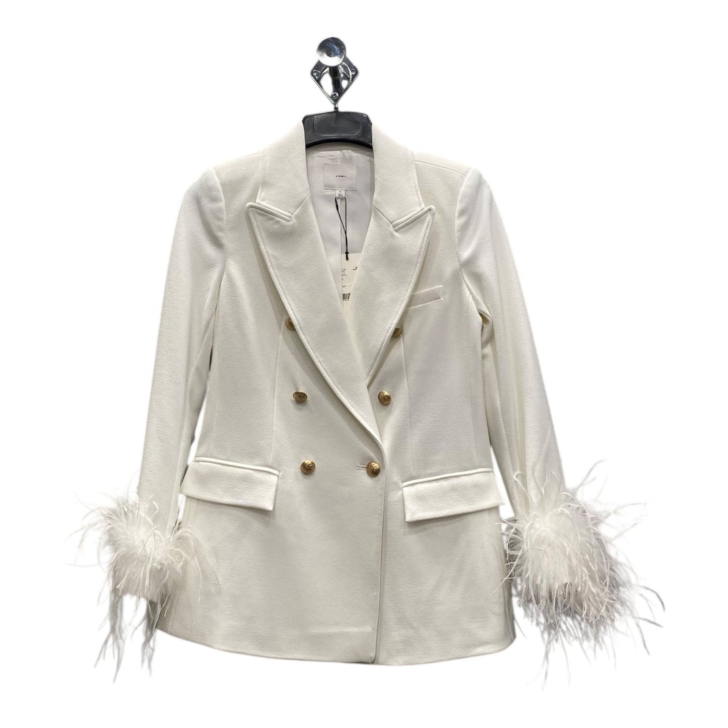 Blazer By A Loves A In White, Size:S