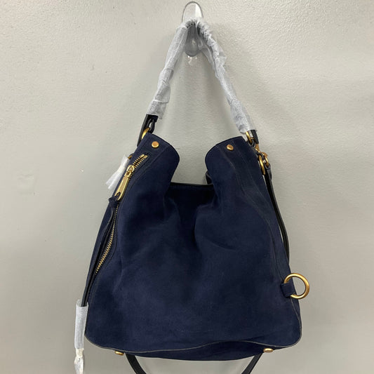 Handbag Designer By Rebecca Minkoff In Navy, Size:Medium