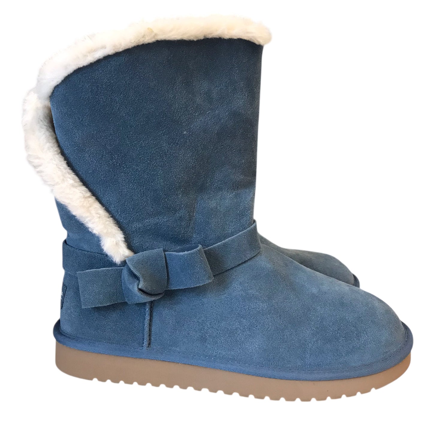 Boots Ankle Flats By Koolaburra By Ugg In Blue, Size:10