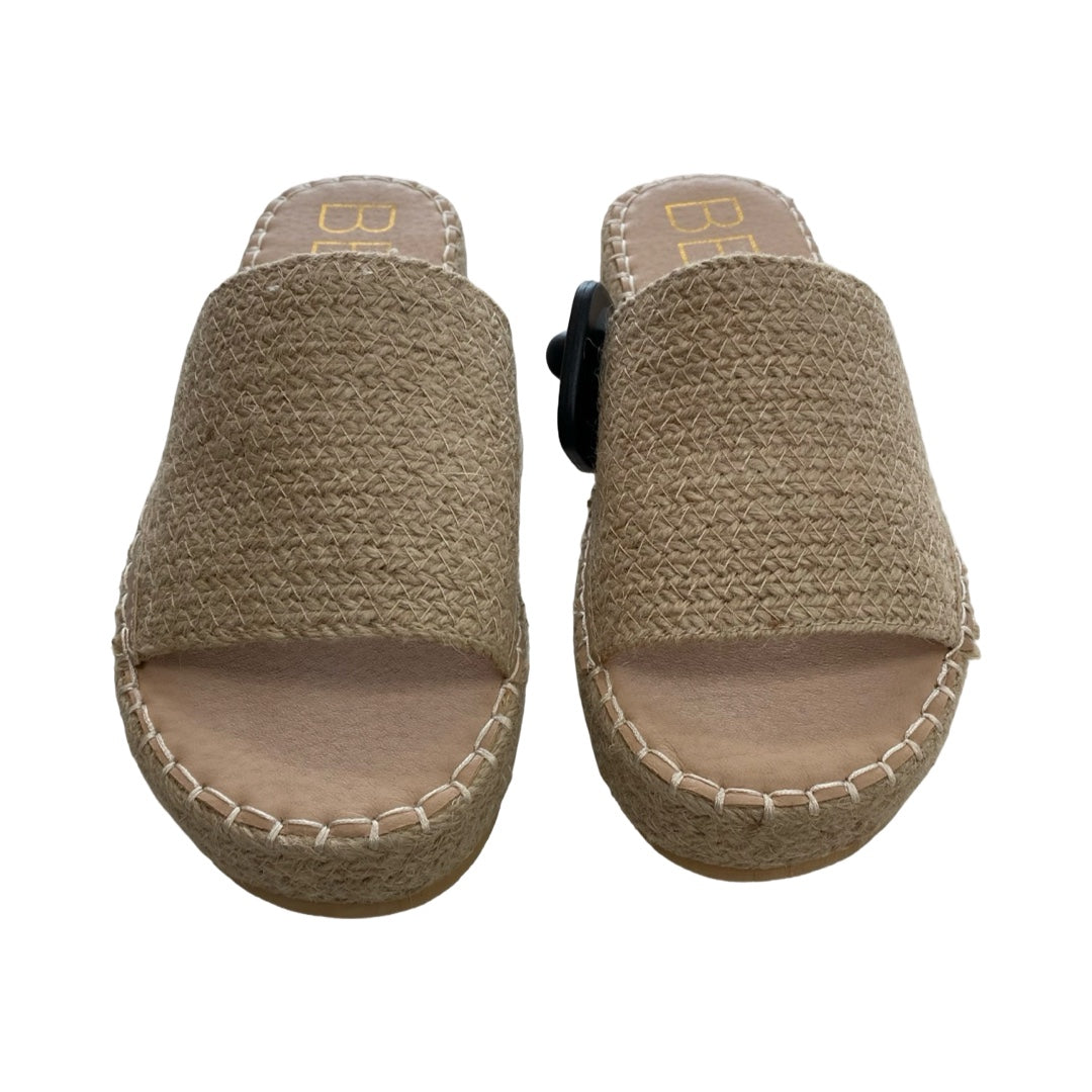 Sandals Flats By Matisse In Tan, Size:8