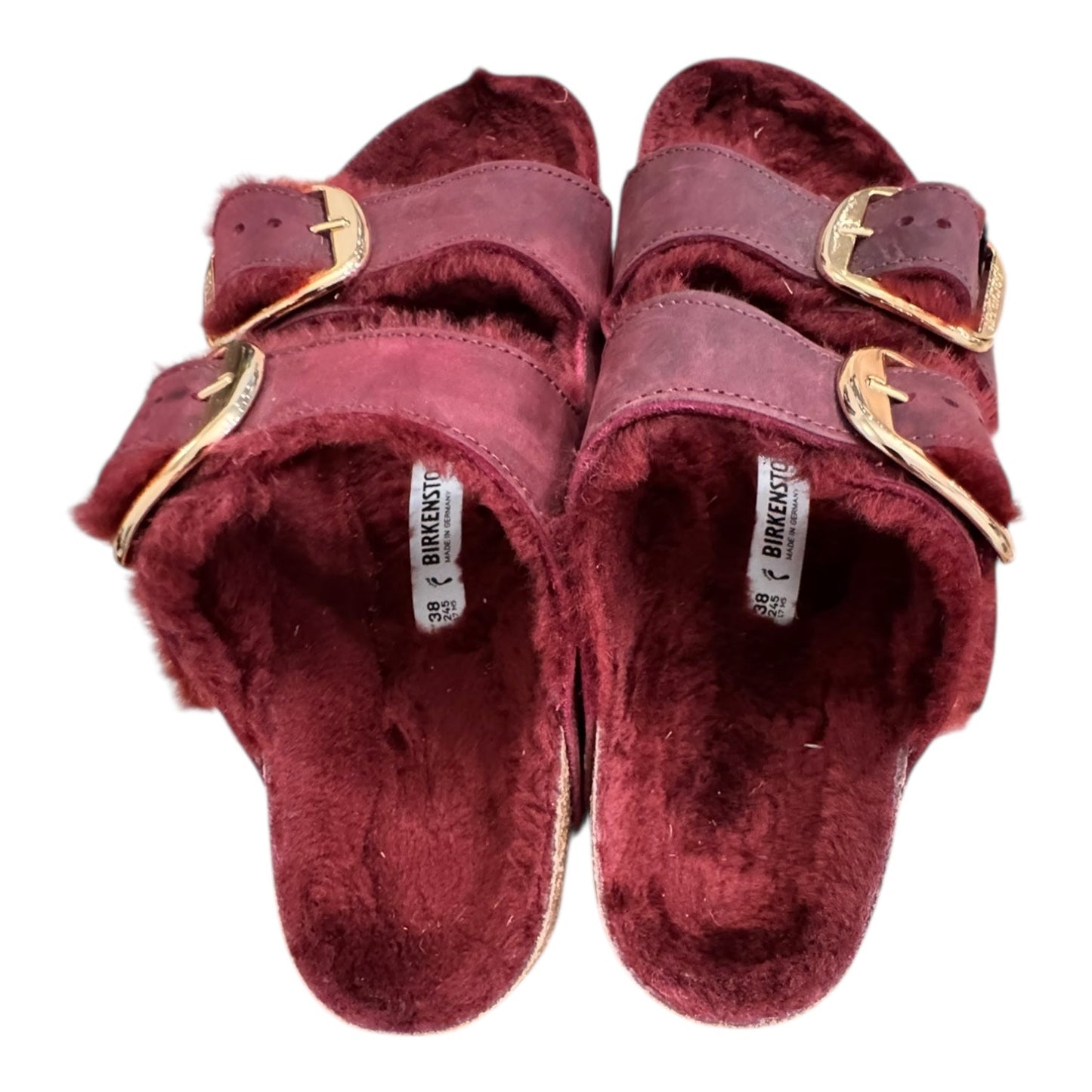 Sandals Designer By Birkenstock In Red, Size:7