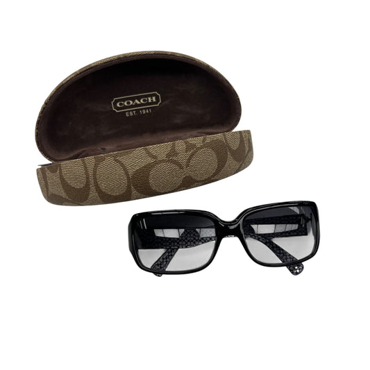 Sunglasses Designer By Coach In Black