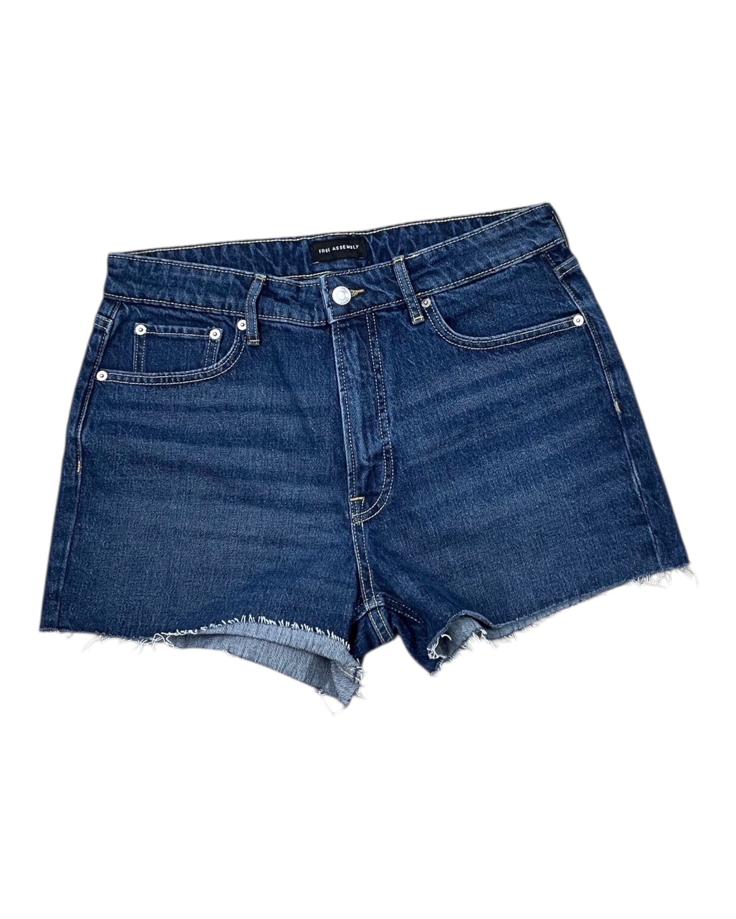 Shorts By Free Assembly In Blue Denim, Size:10