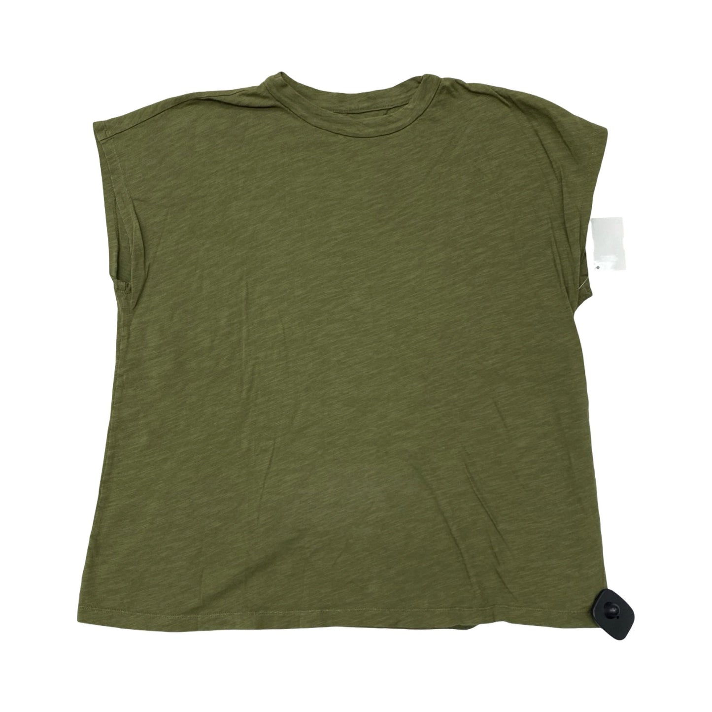 Top Sleeveless Designer By Eileen Fisher In Green, Size:Xs