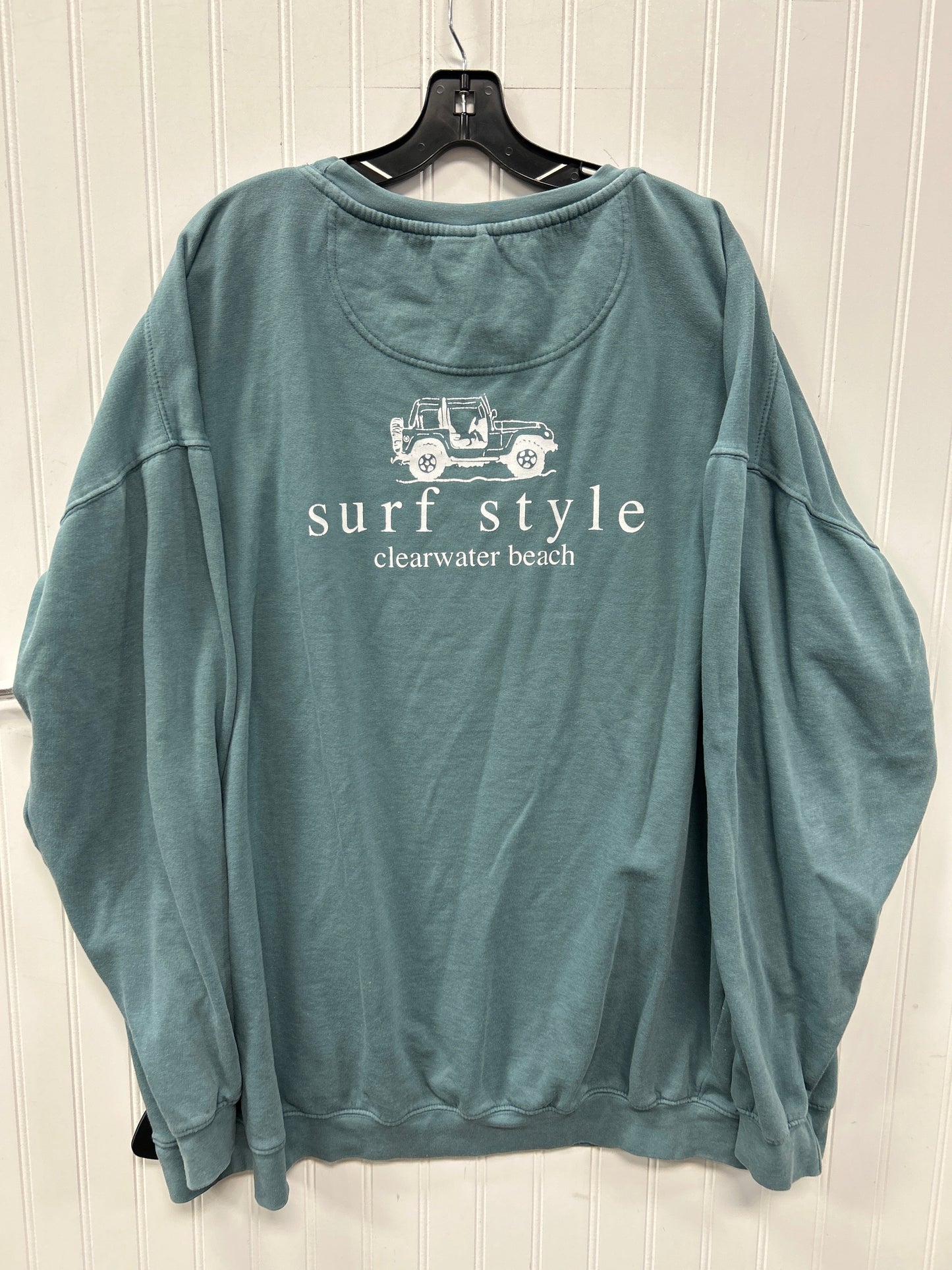 Top Ls By Cmc In Teal, Size:3X