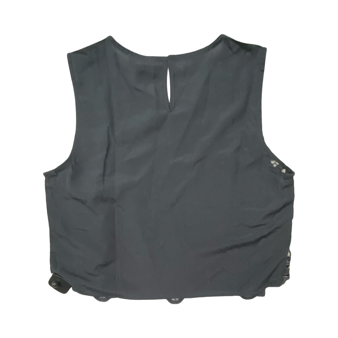 Top Sleeveless By Splendid In Taupe, Size:L
