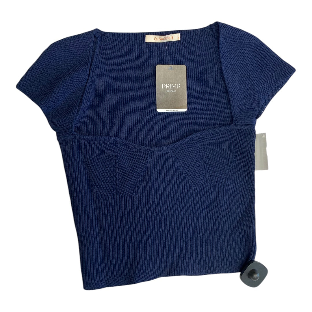 Top Ss By Olivaceous In Navy, Size:S