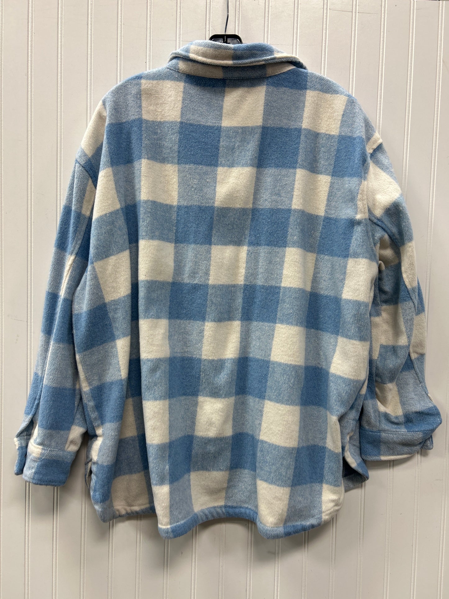 Jacket Fleece By Members Mark In Blue, Size:1X
