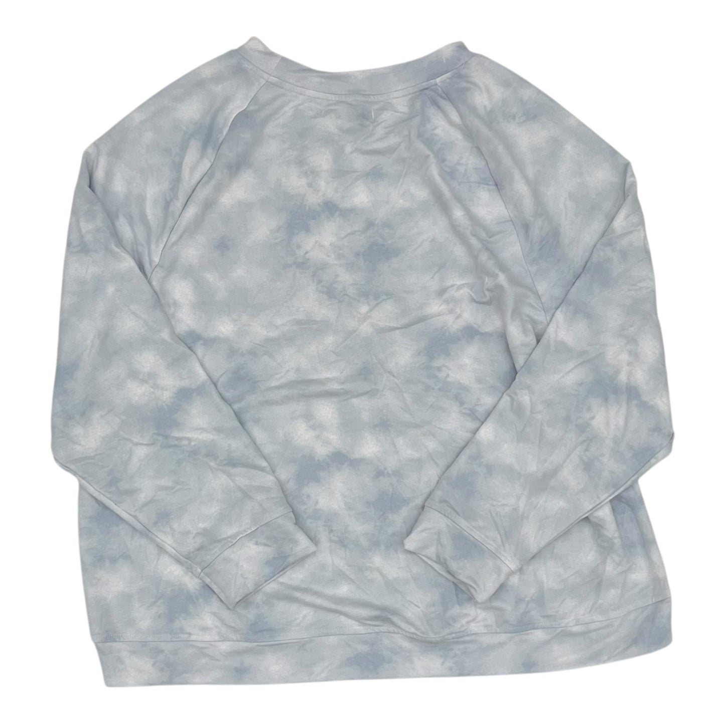 Sweatshirt Crewneck By Cmc In Blue & White, Size:3X