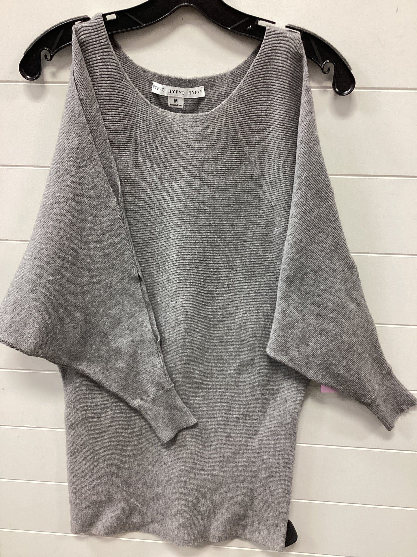 Top Ls By Hyfve In Grey, Size:M