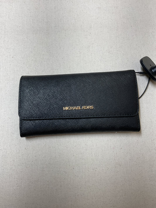 Wallet Designer By Michael Kors In Black, Size:Medium
