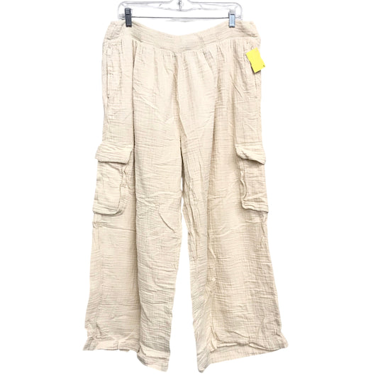 Pants Lounge By Aerie In Beige, Size:16