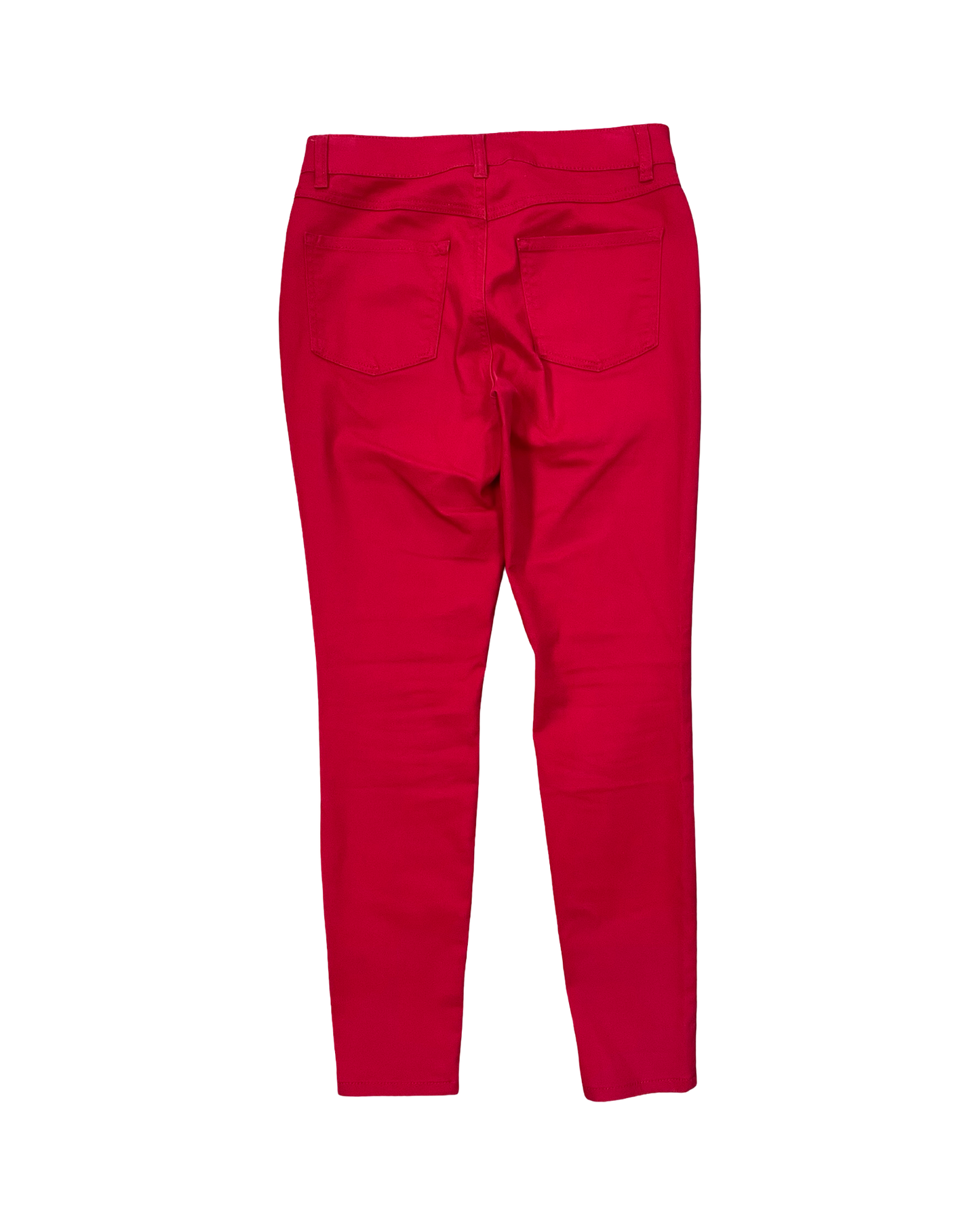 Jeans Skinny By D Jeans In Red, Size:6