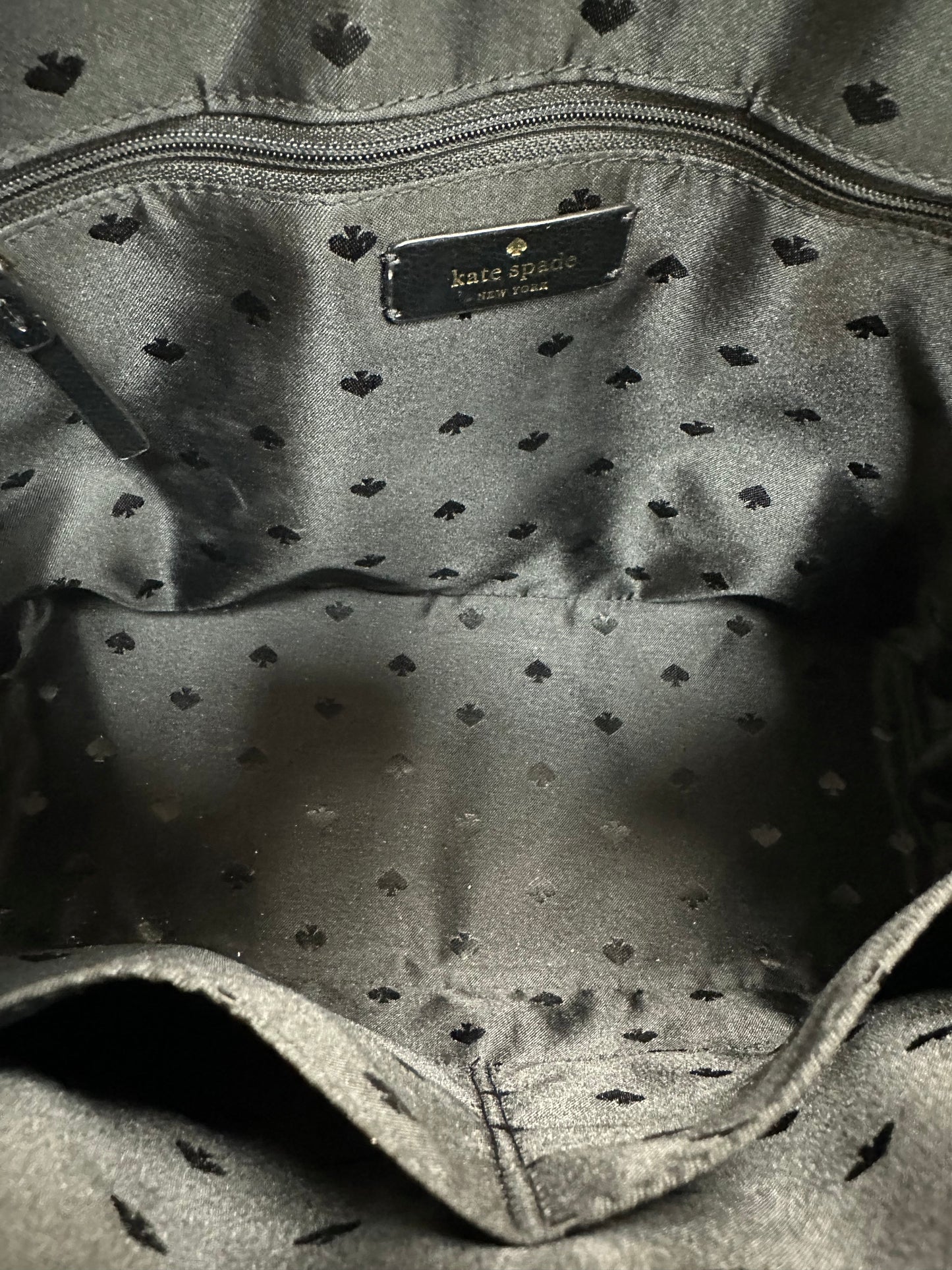 Handbag Designer By Kate Spade In Black, Size:Medium