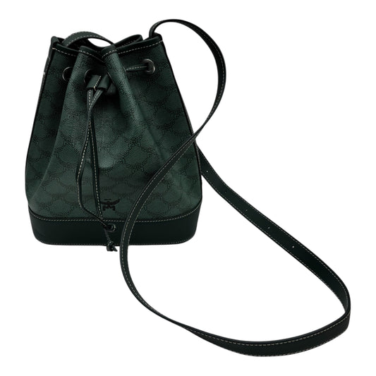 Crossbody Luxury Designer By Mcm In Green, Size:Medium