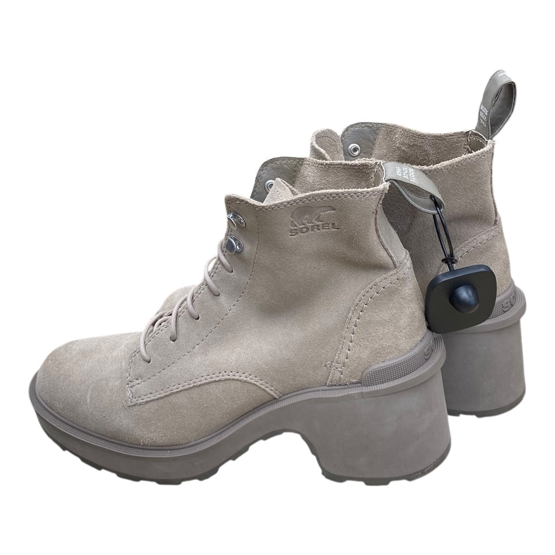Boots Designer By Sorel In Taupe, Size:7