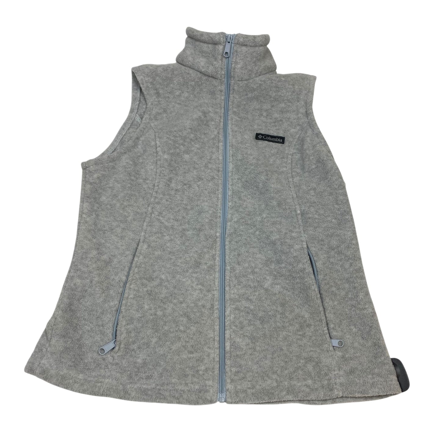 Vest Fleece By Columbia In Grey, Size:M