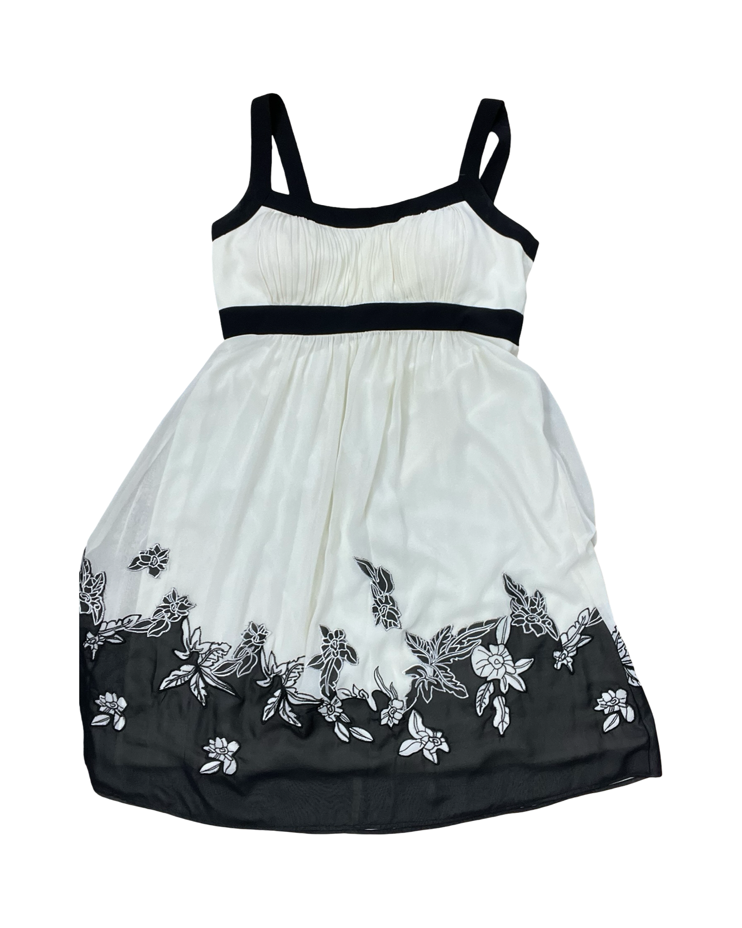 Dress Party Midi By Sl Fashions In Black & Cream, Size:L